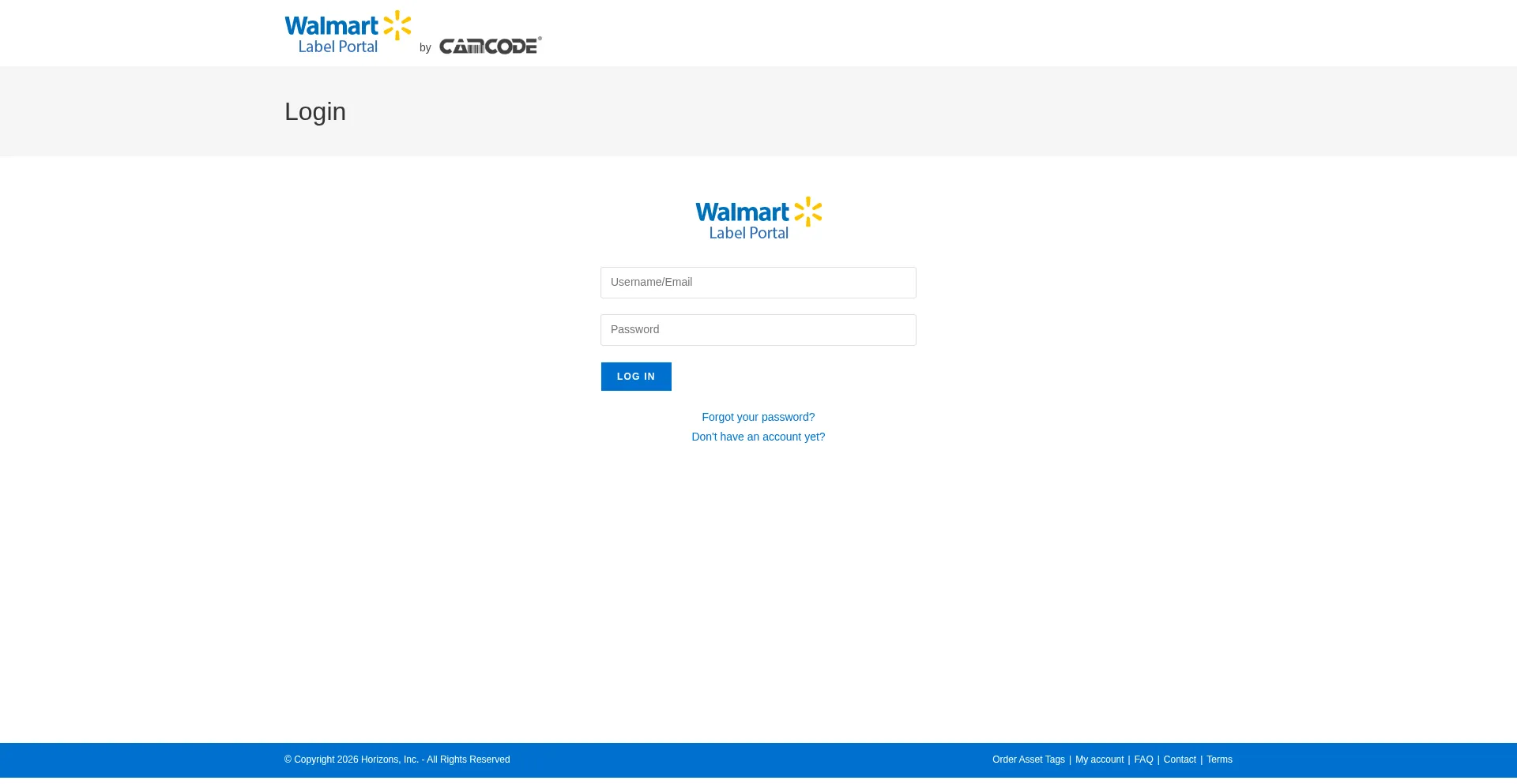 Labelportal.camcode.com