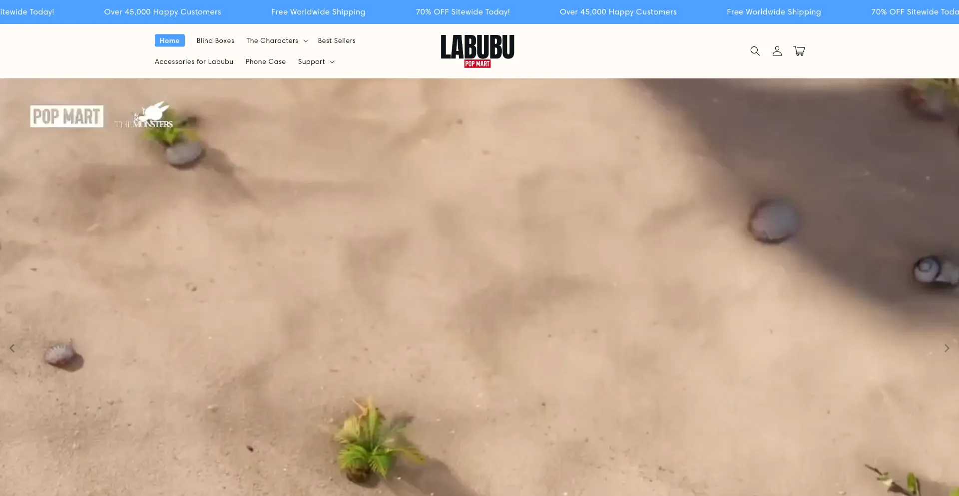 Website screenshot of Labubuoriginal.com.co