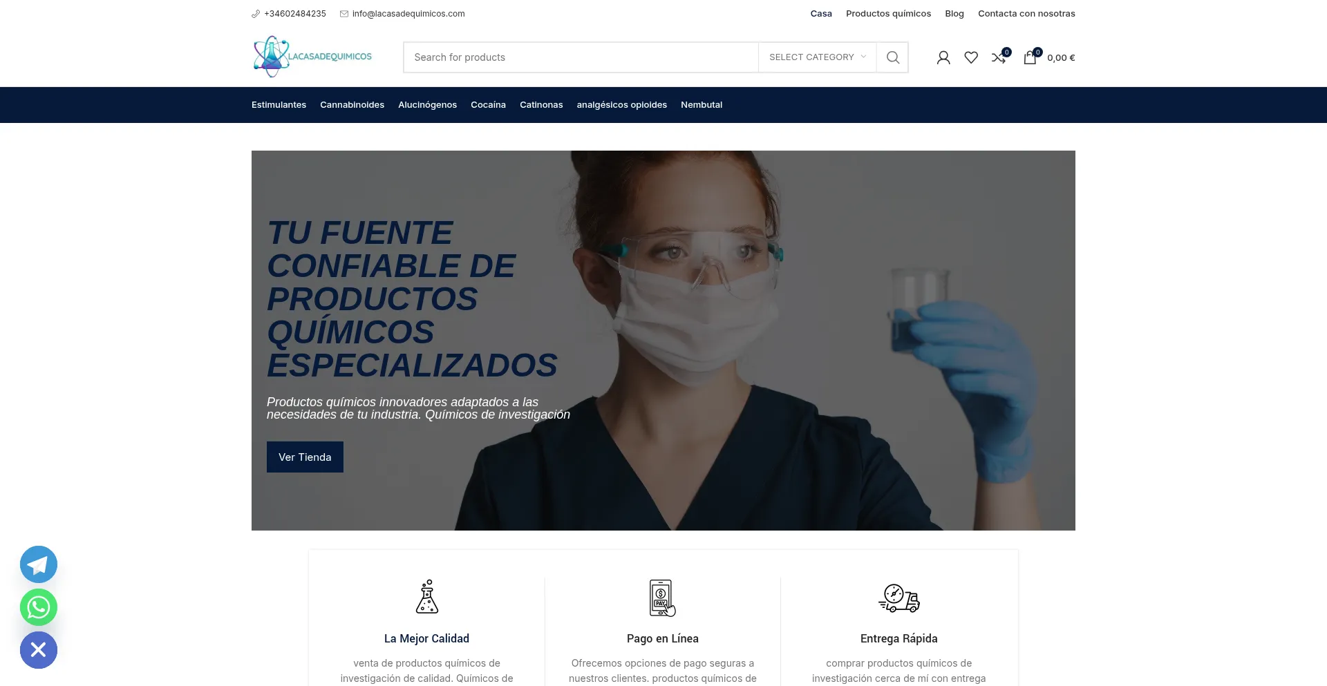 Lacasadequimicos.com