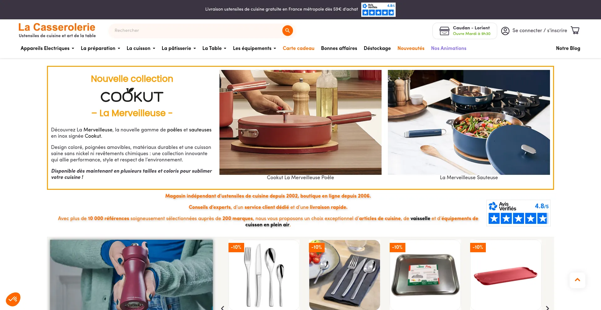 Lacasserolerie.com