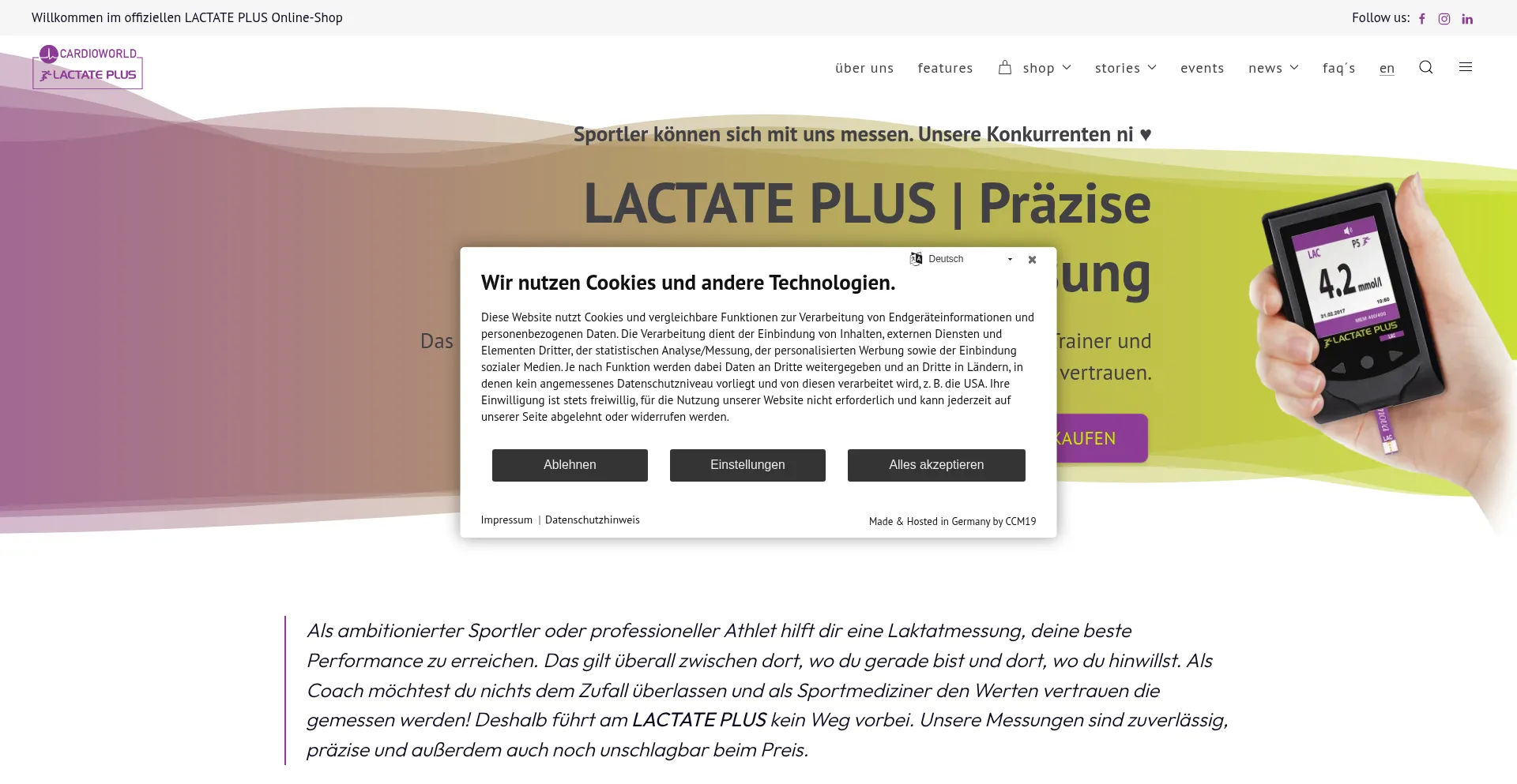 Lactateplus.de