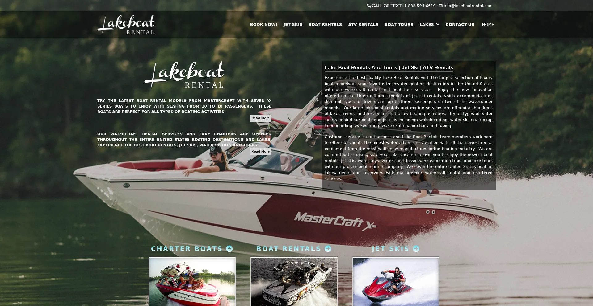 Lakeboatrental.com