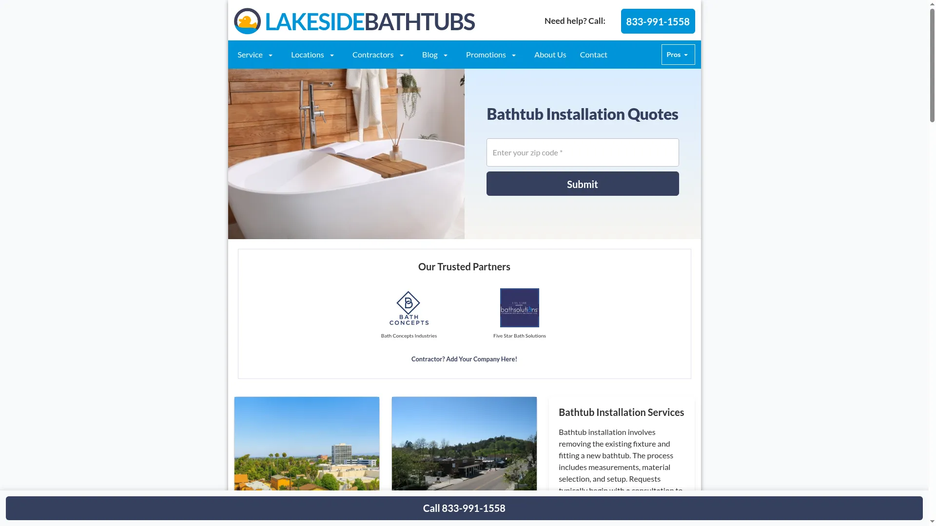 Lakesidebathtubs.com