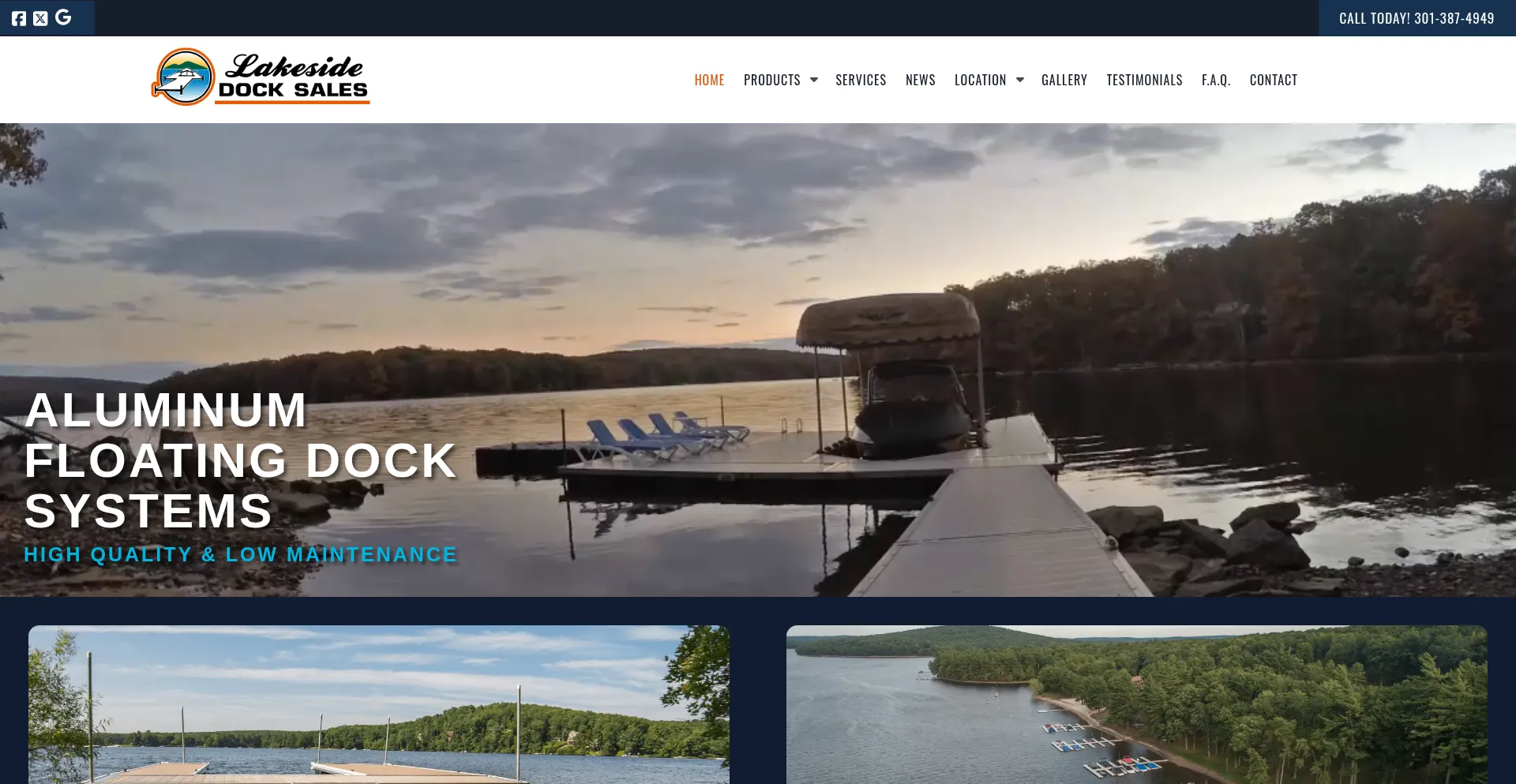 Lakesidedocksales.com