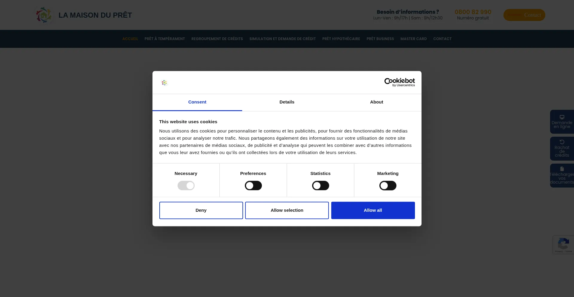 Lamaisondupret.eu