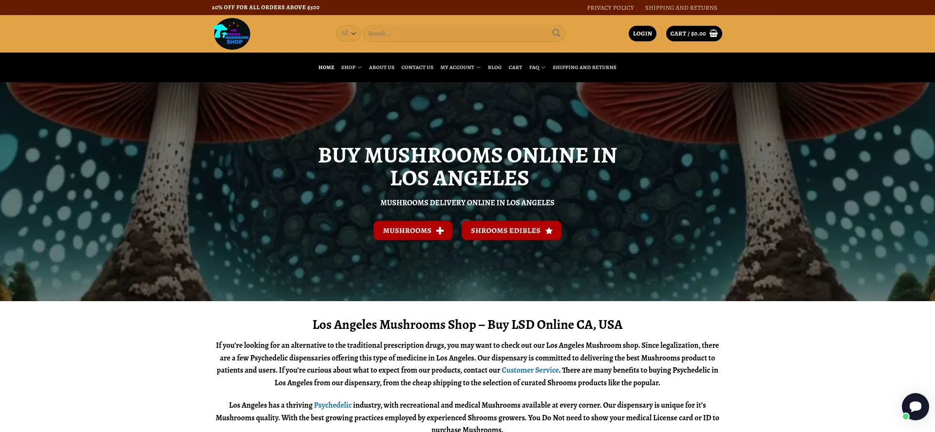 Lamushroomsshop.com