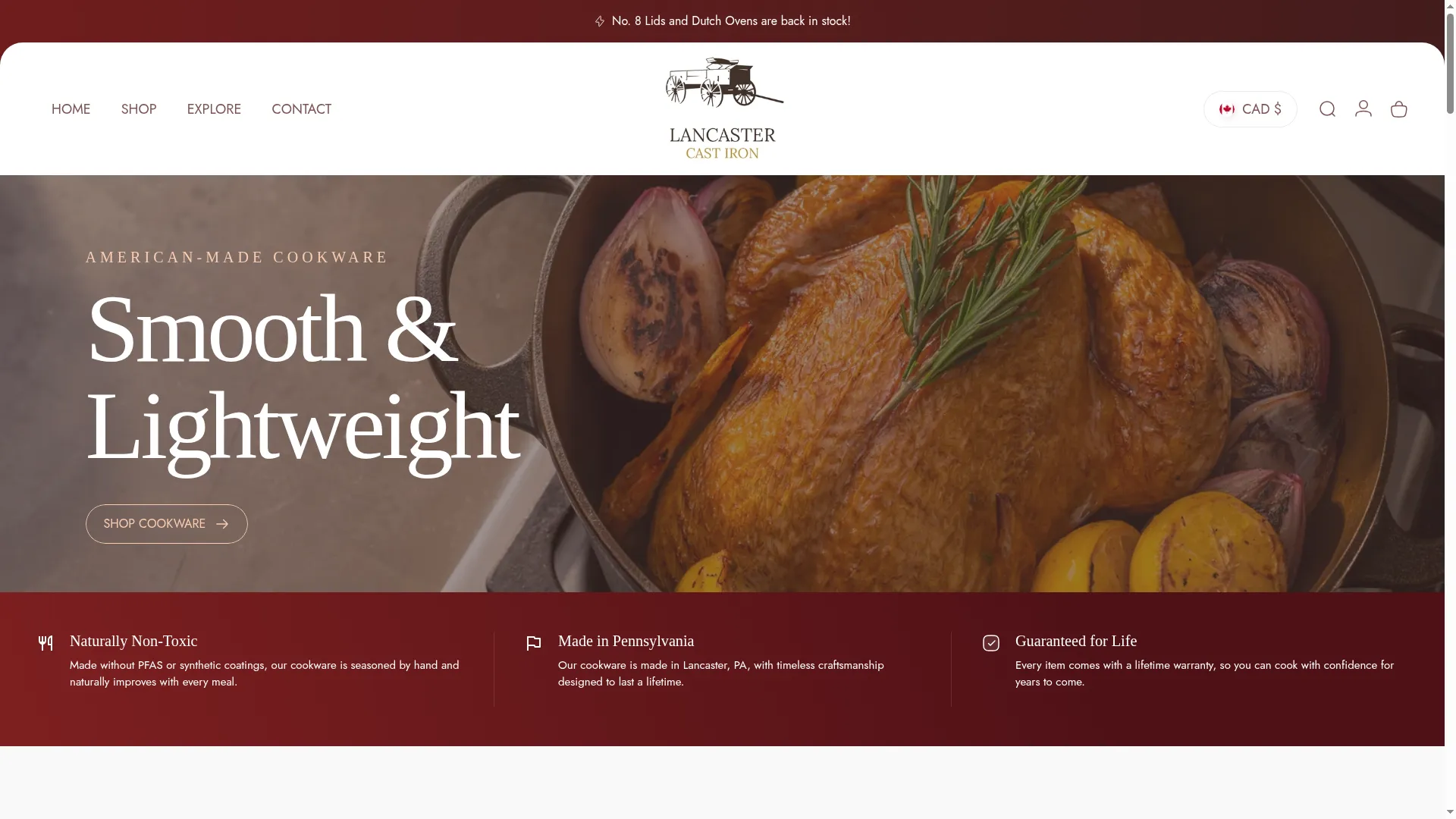 Lancastercastiron.com