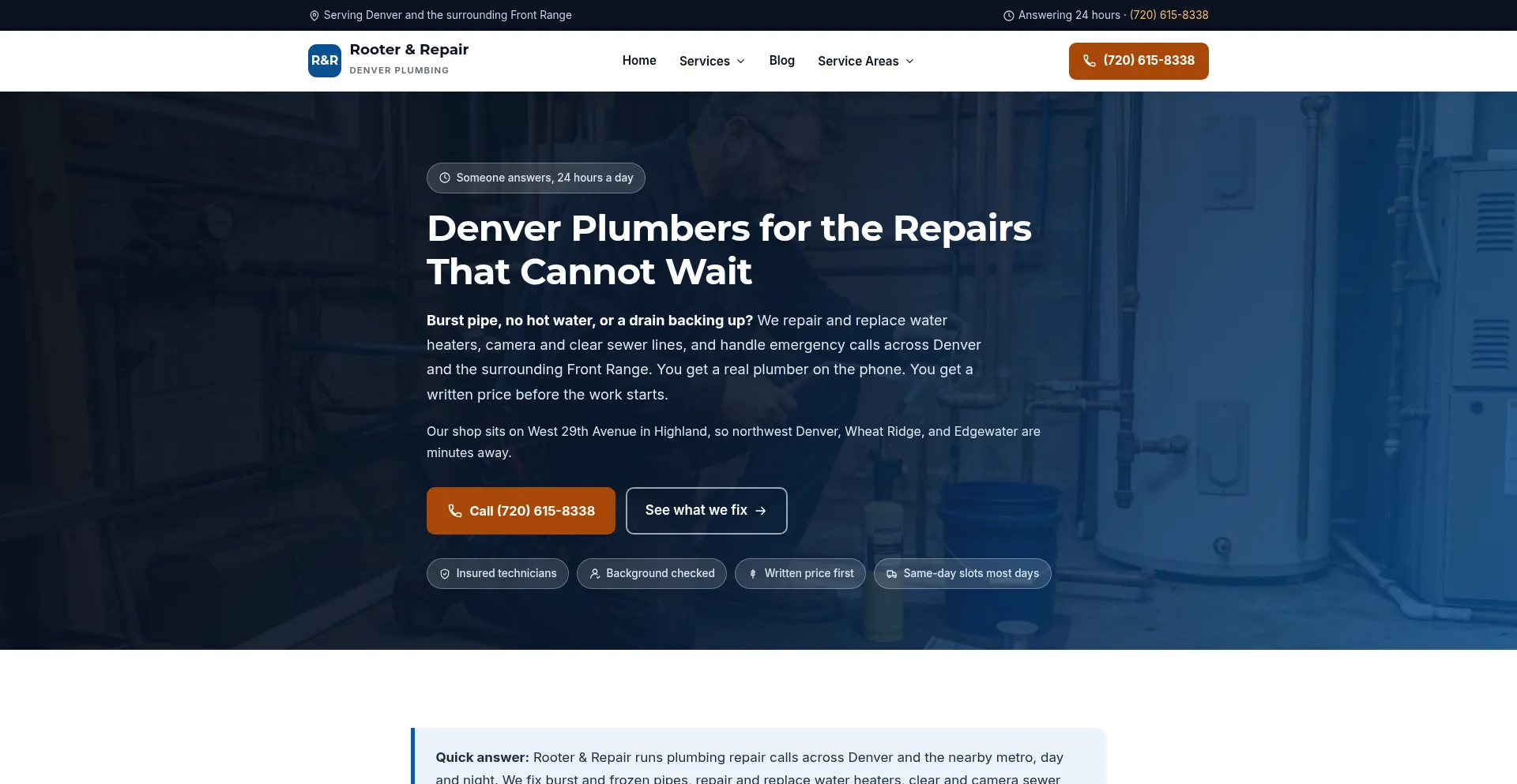 Landlrooterandrepair.biz