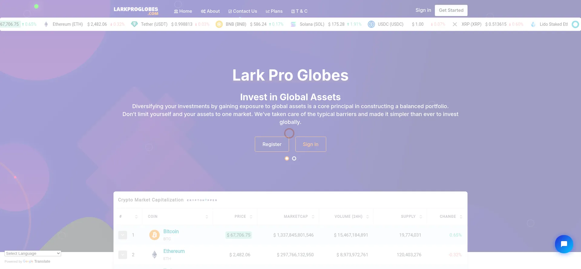 Larkproglobes.com