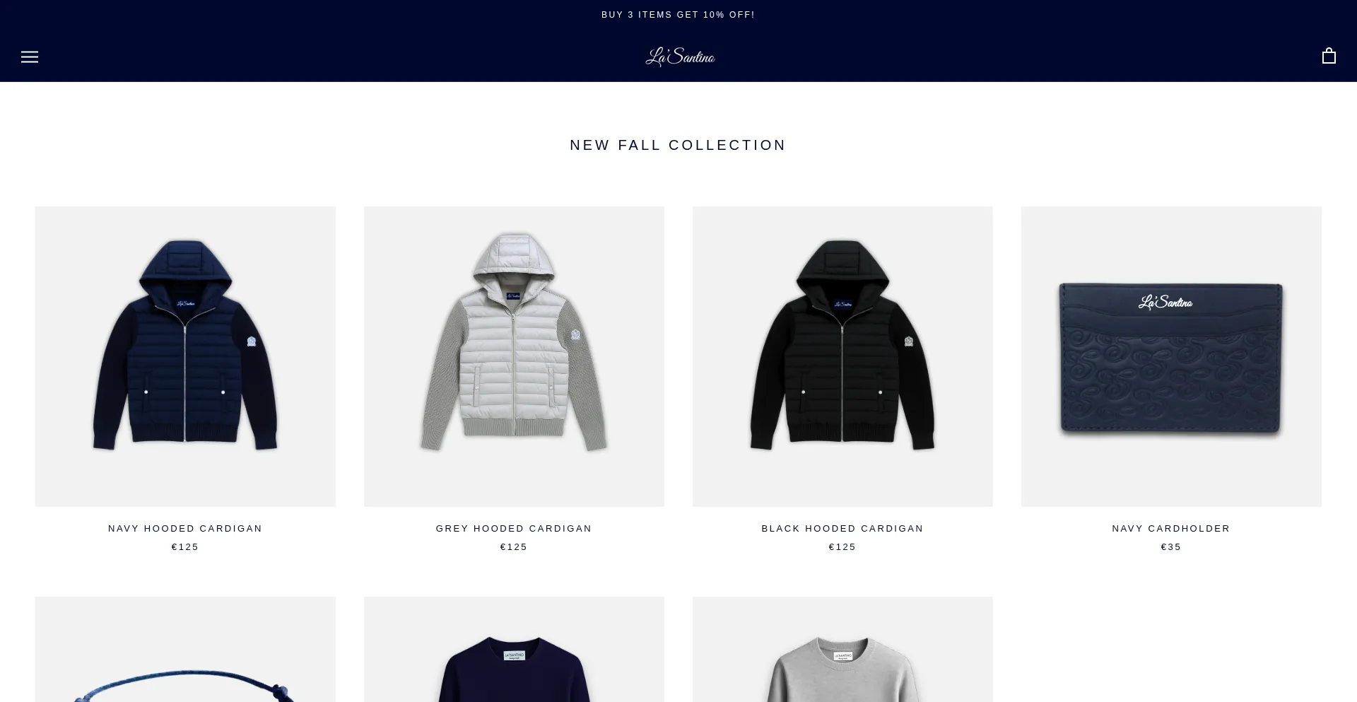 Lasantinoclothing.com