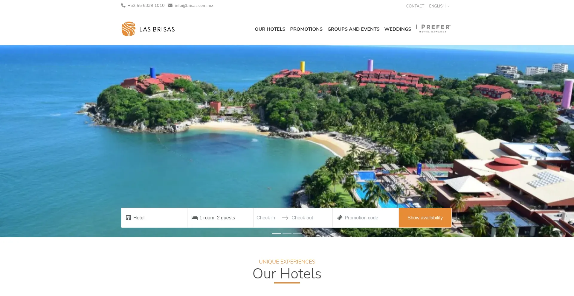 Lasbrisashotels.com.mx