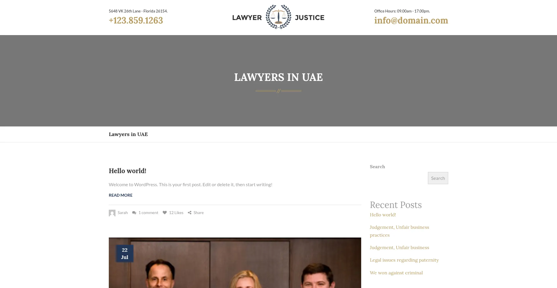 Lawfirmsinuae.com