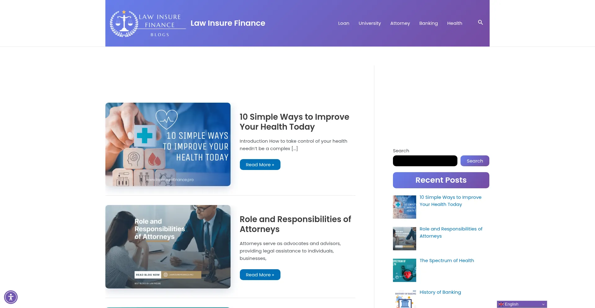 Website screenshot of Lawinsurefinance.pro