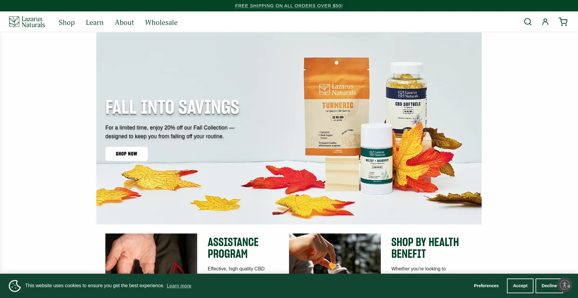 Lazarusnaturals.com