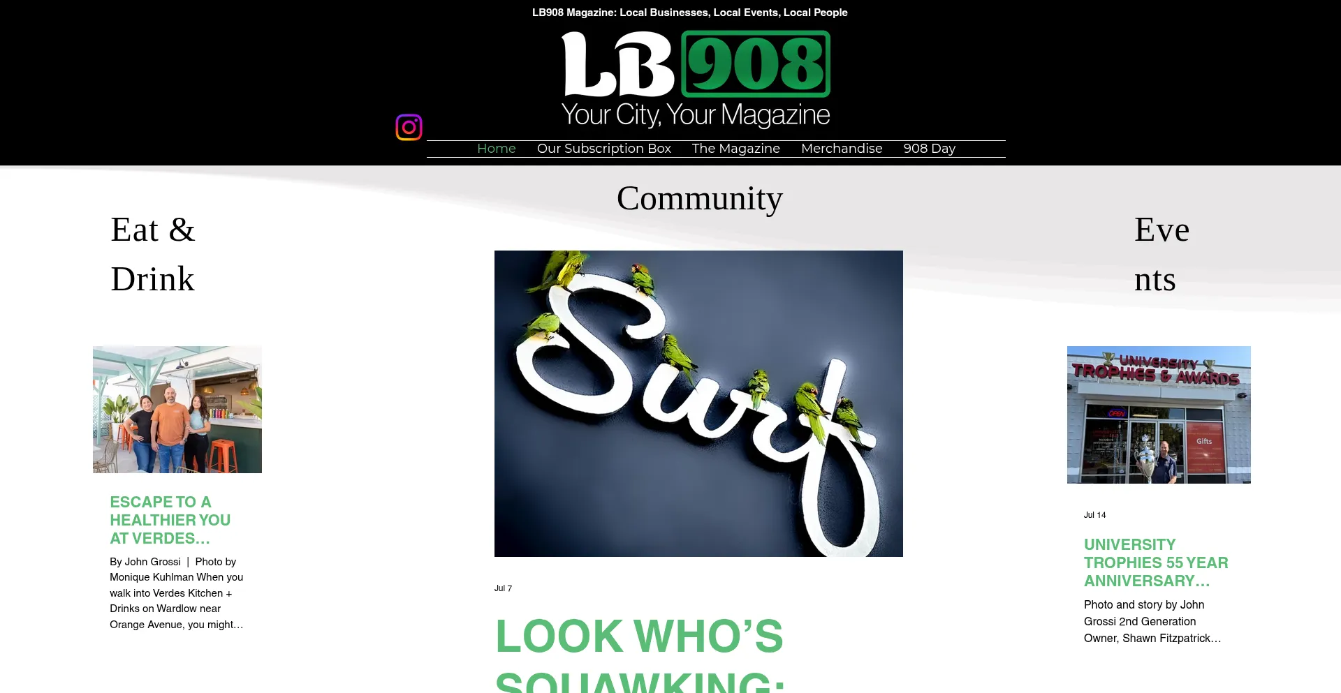 Website screenshot of Lb908.com