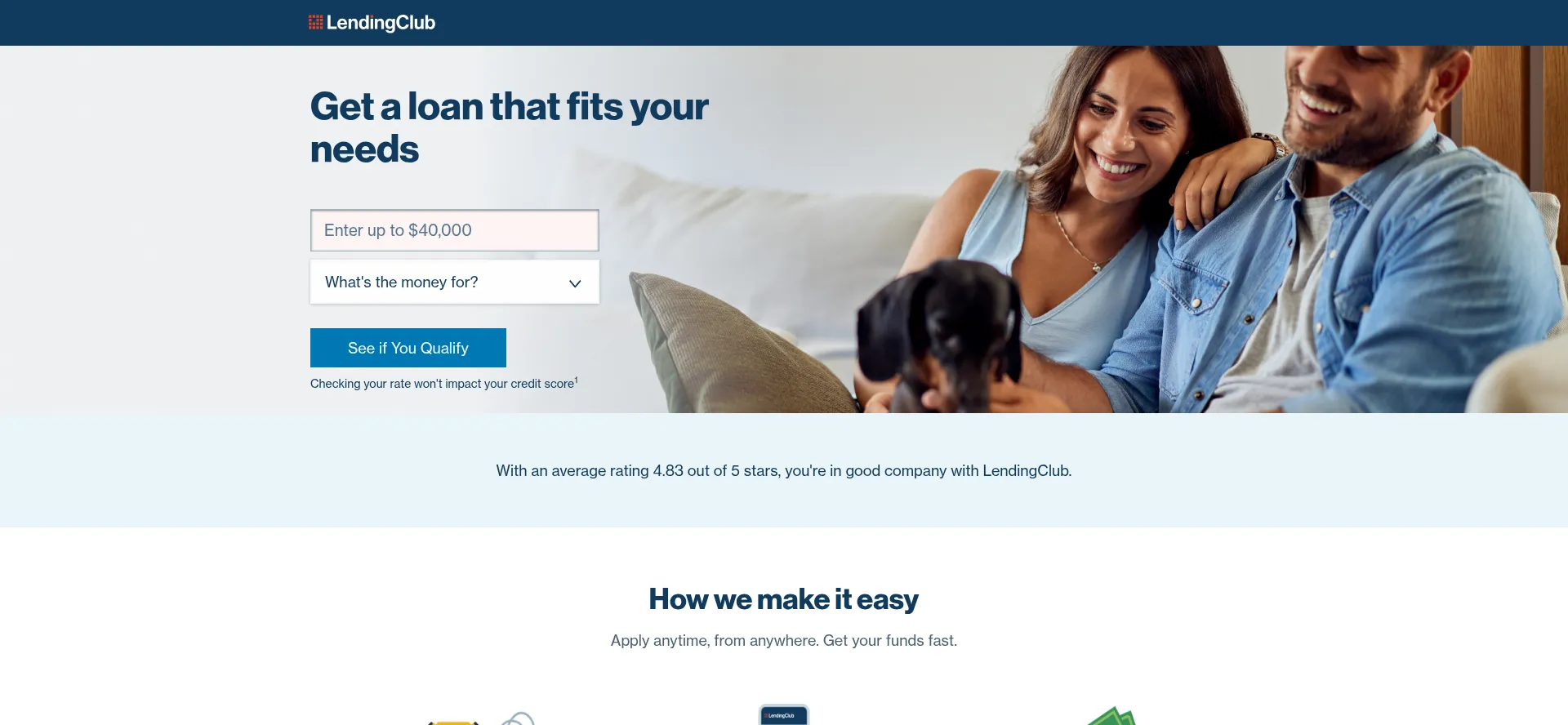 Website screenshot of Lcinvite.com