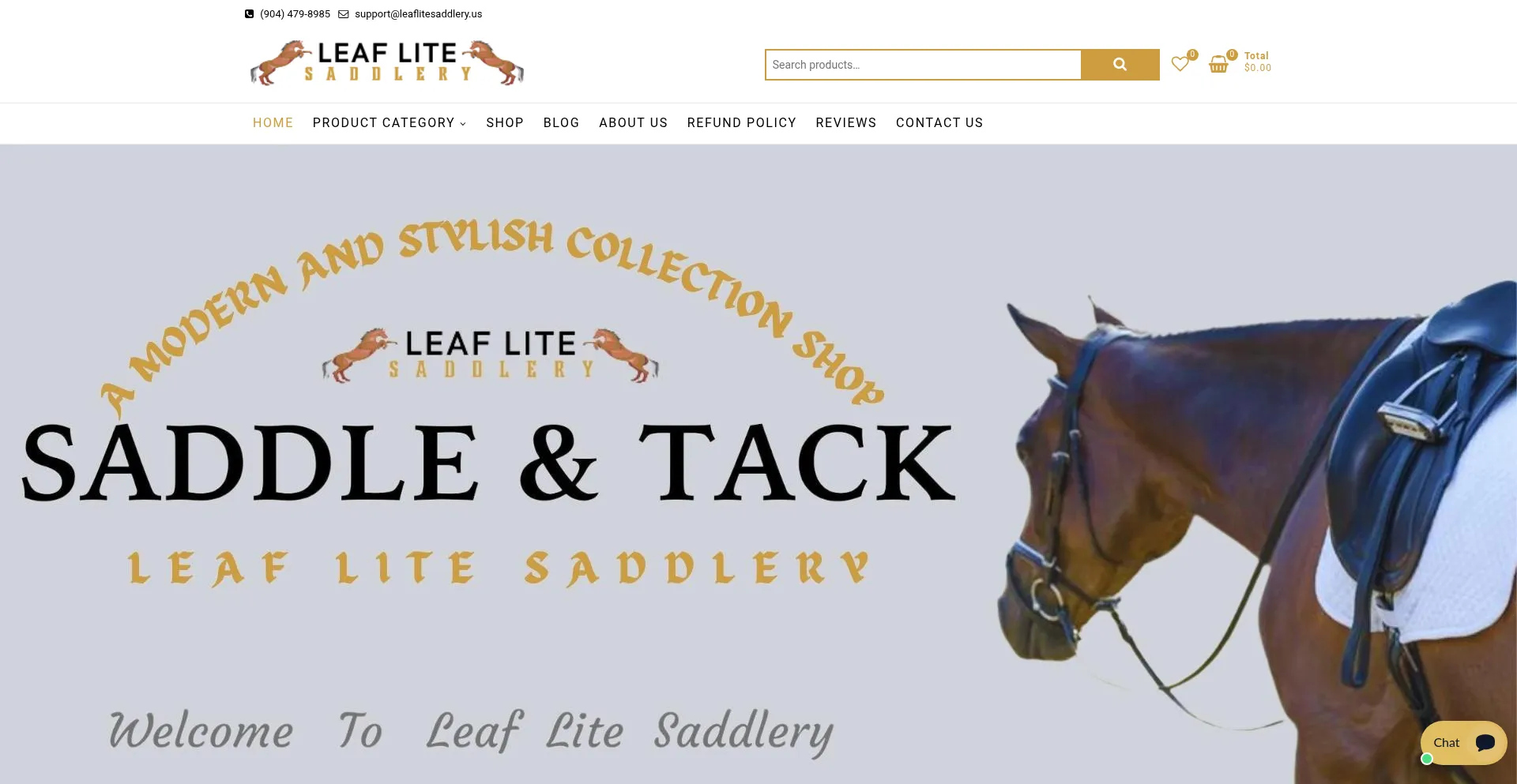 Leaflitesaddlery.us