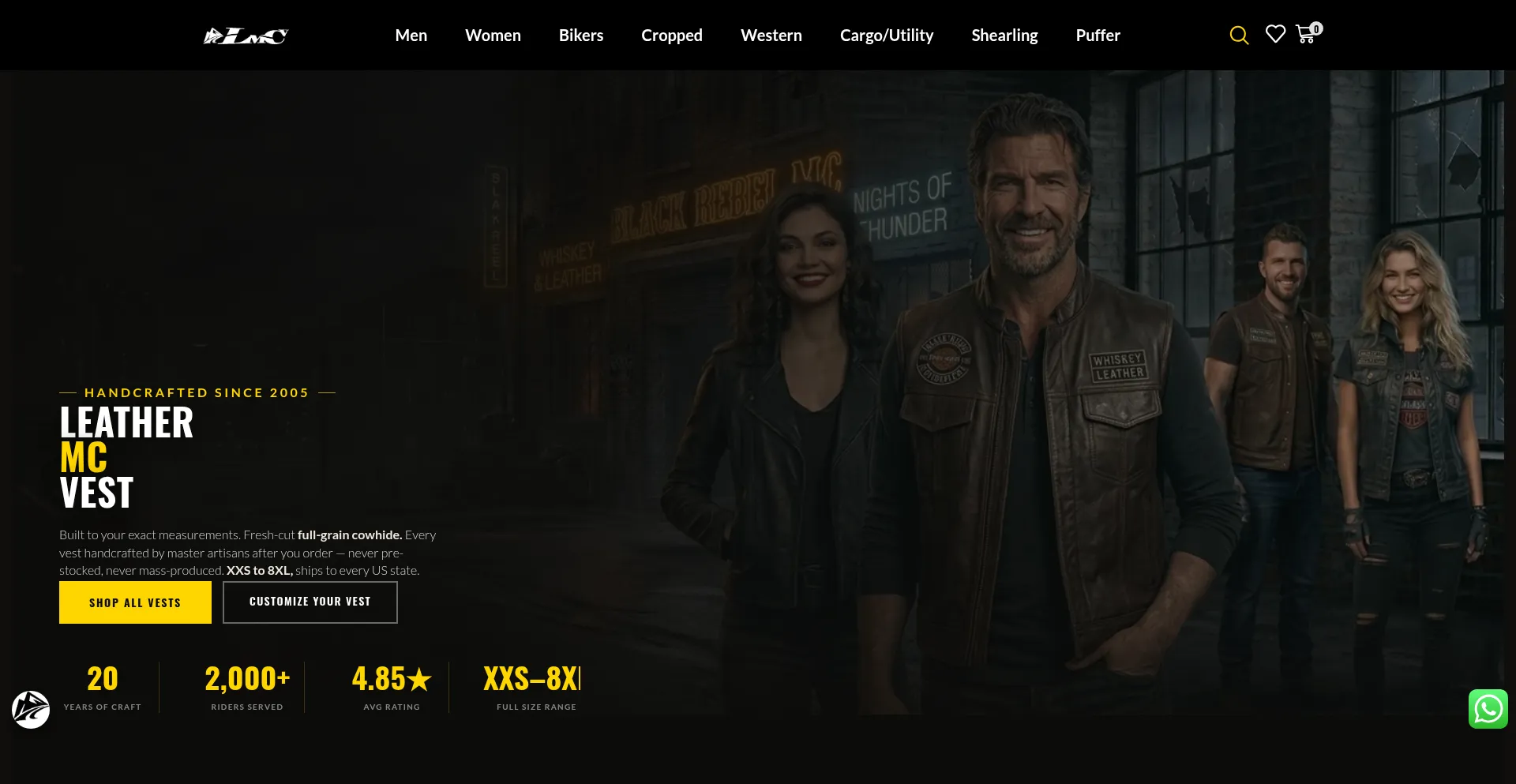Leathermcvest.com