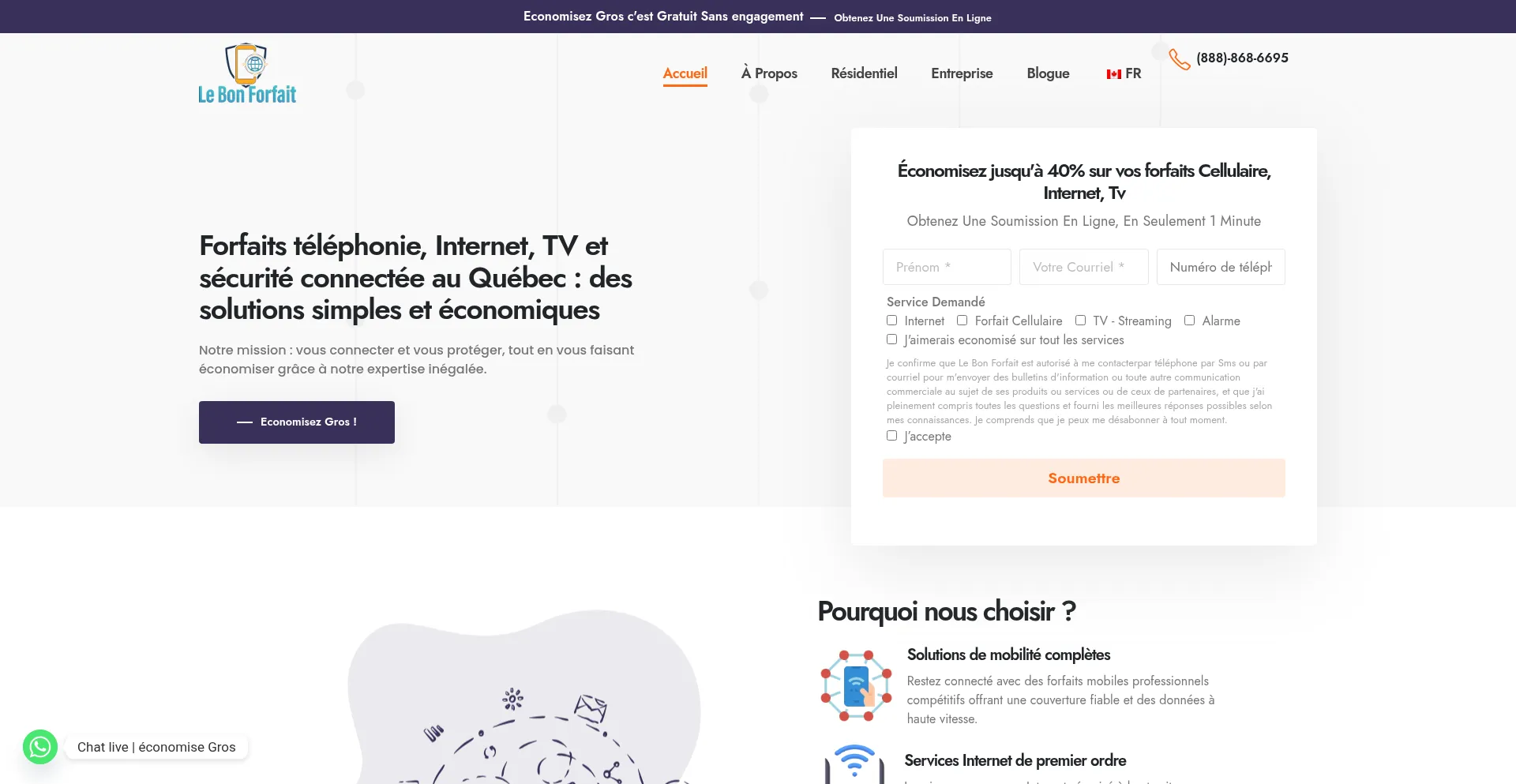 Lebonforfait.ca