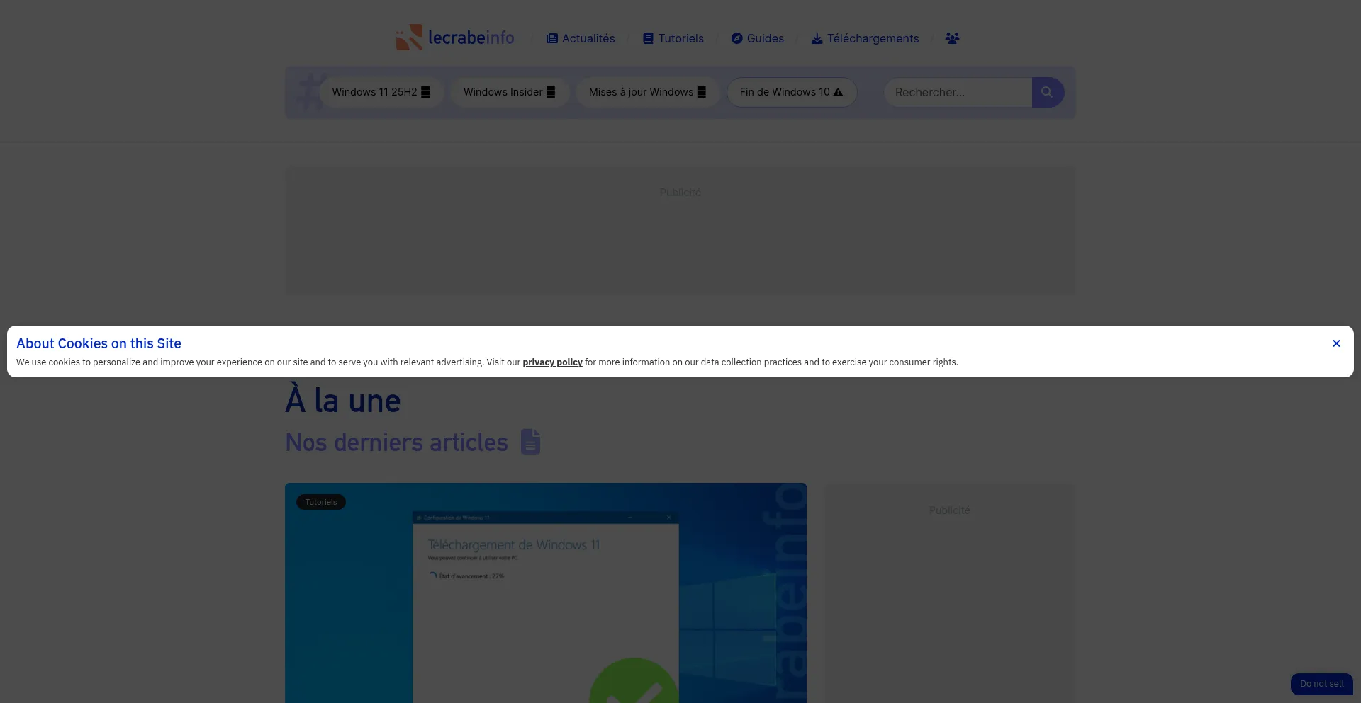 Lecrabeinfo.net