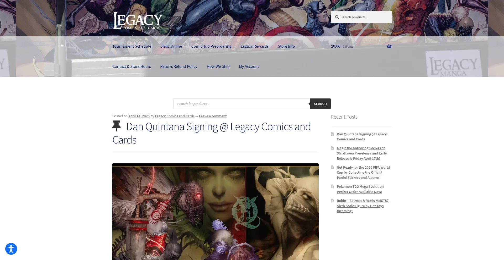 Legacycomics.com