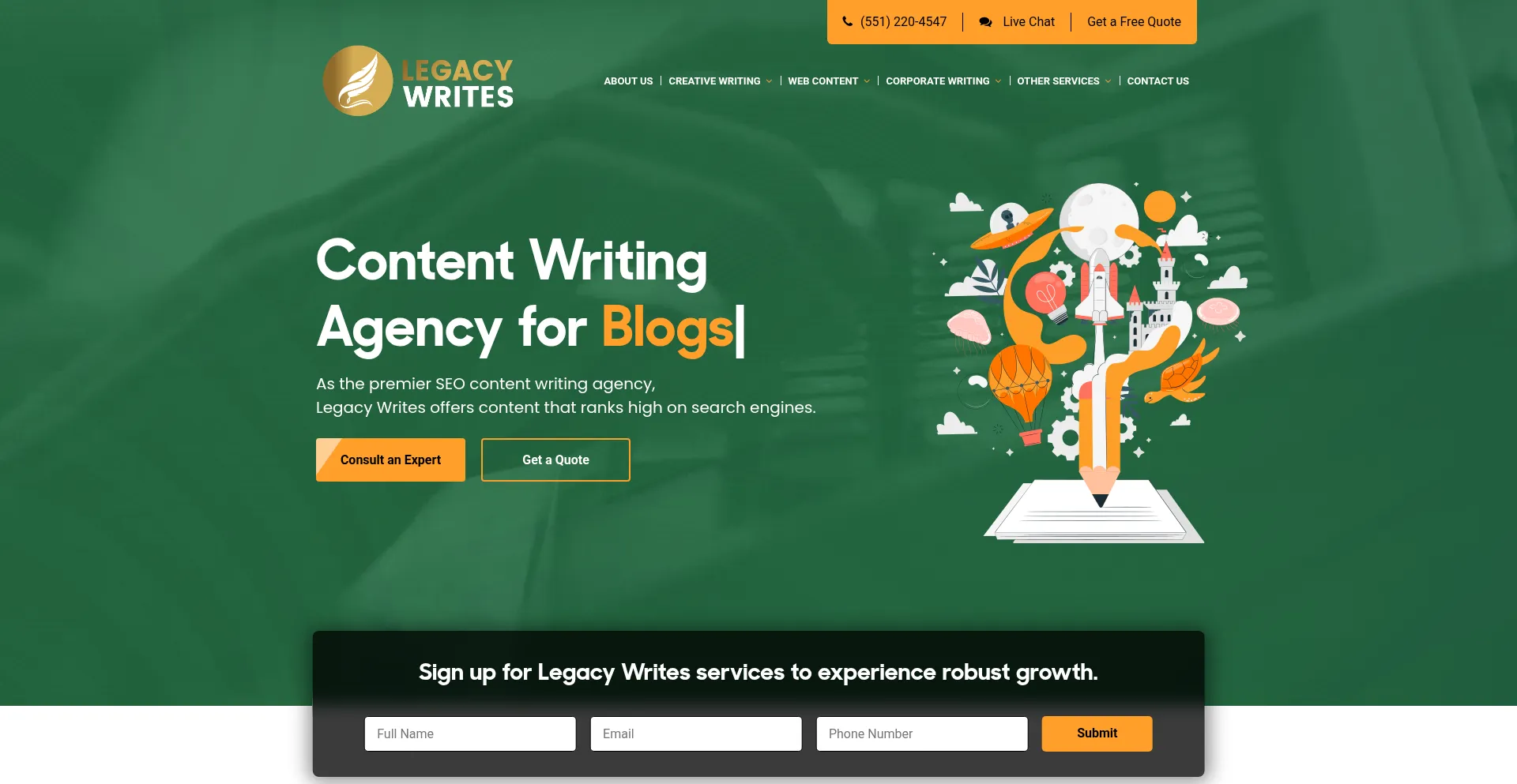 Legacywrites.com
