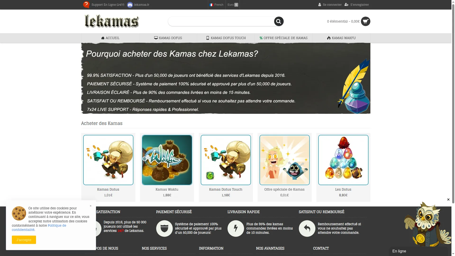Lekamas.fr
