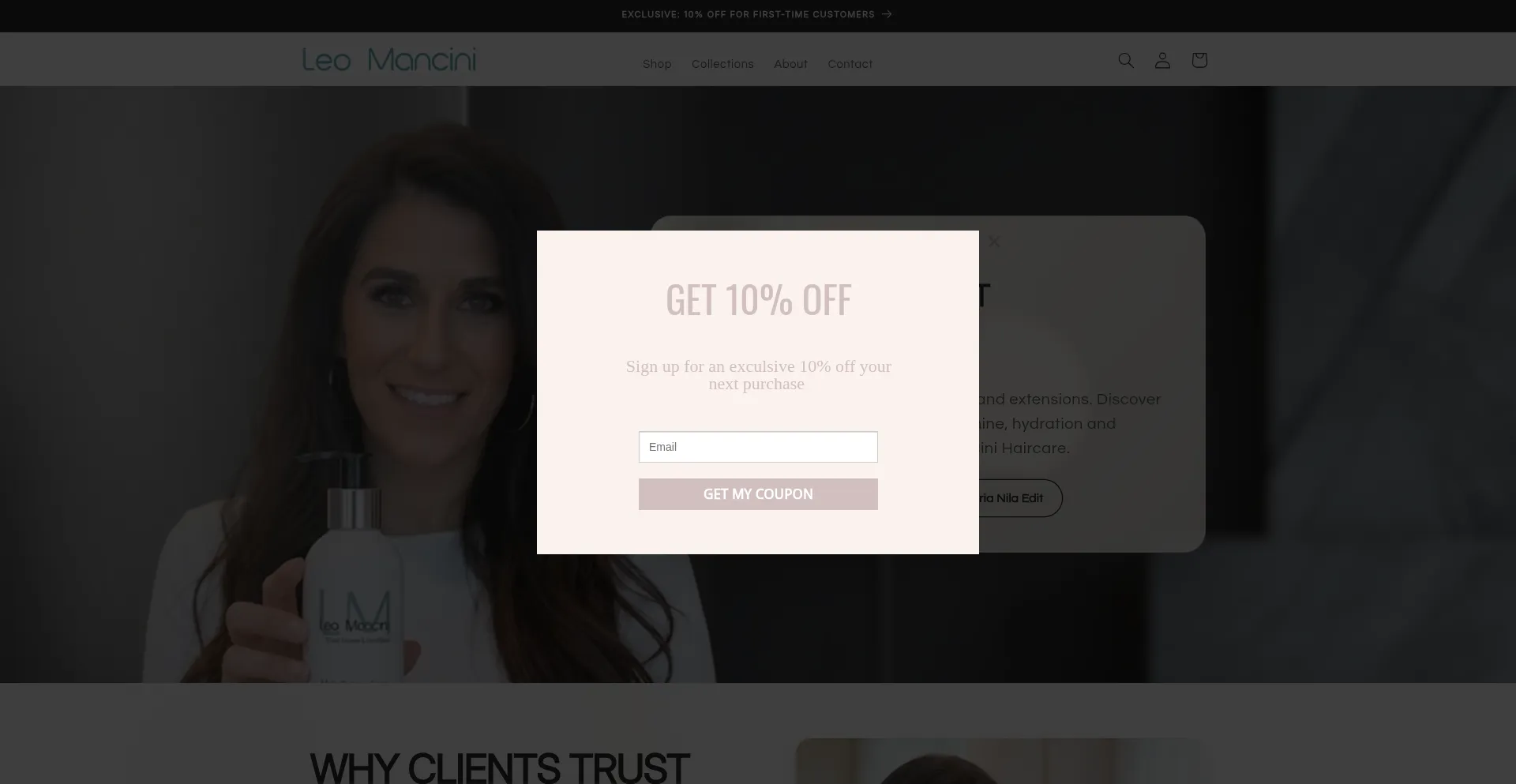Leomancinihaircare.com