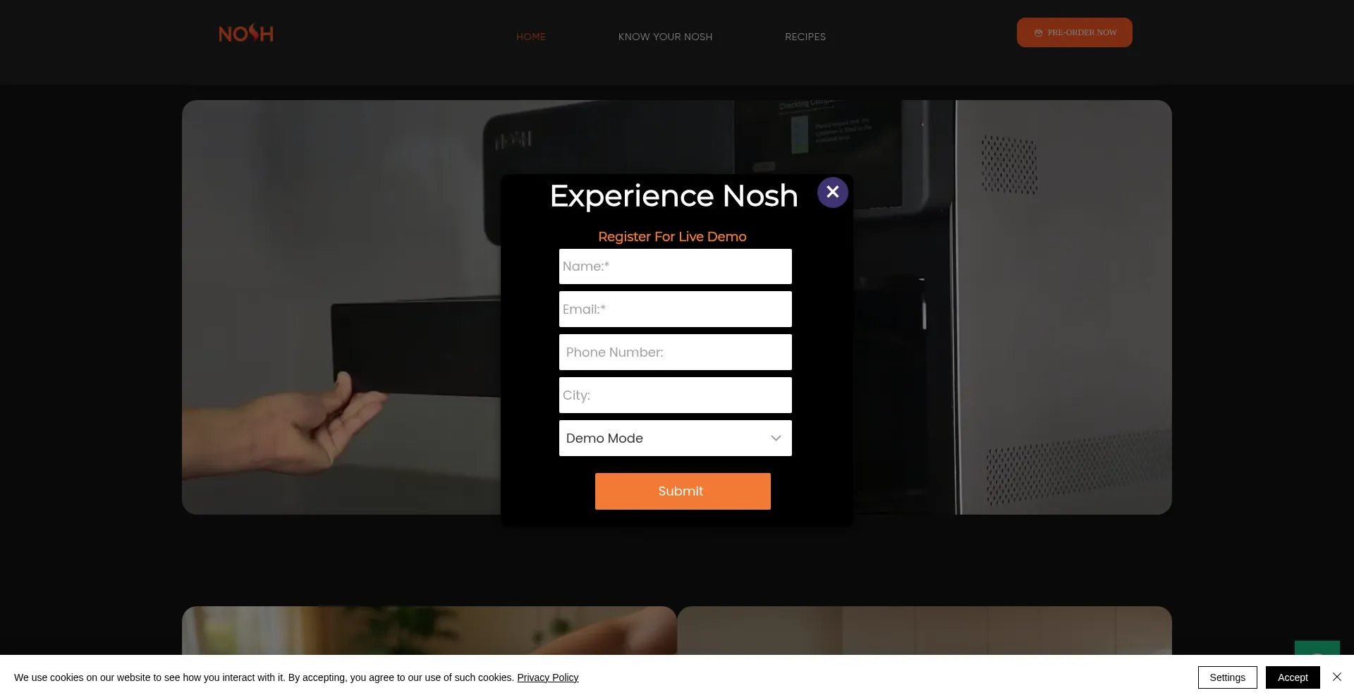 Letsnosh.io