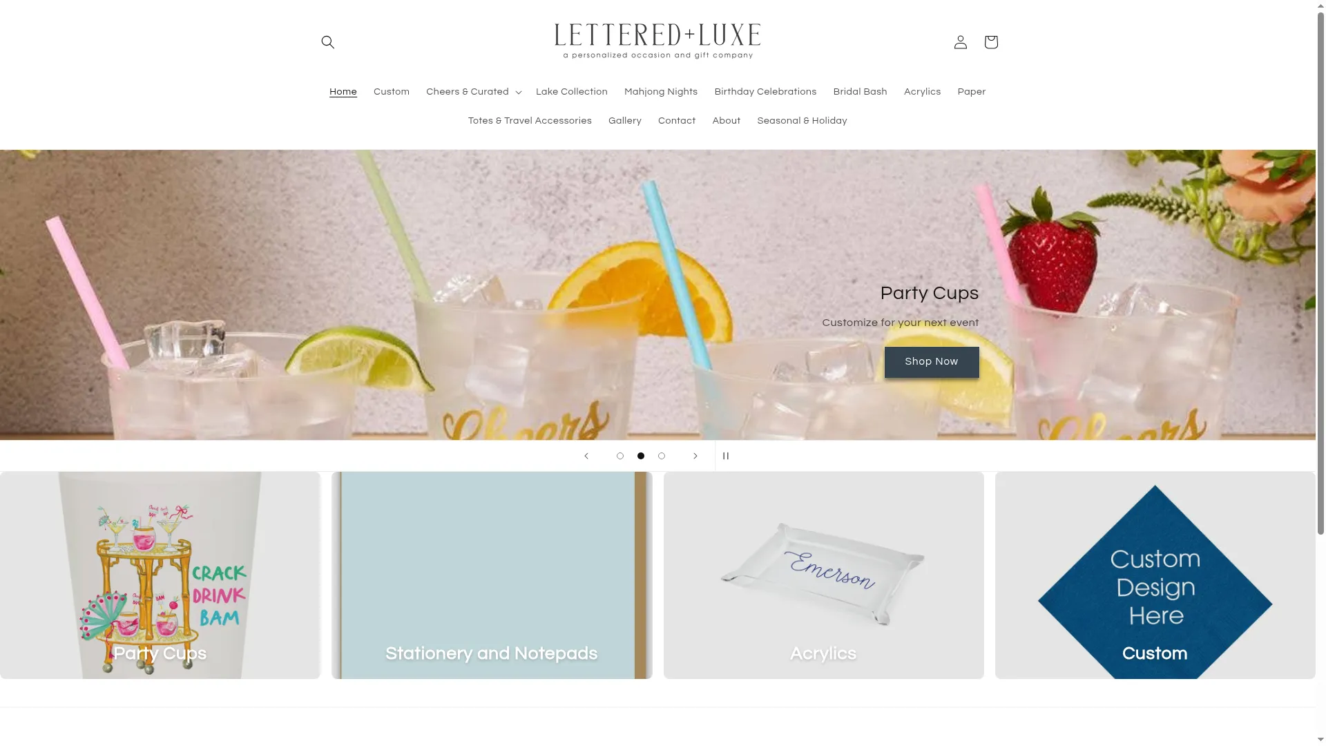Letteredandluxe.com