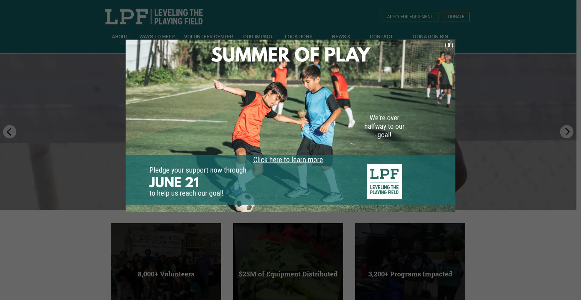 Levelingtheplayingfield.org