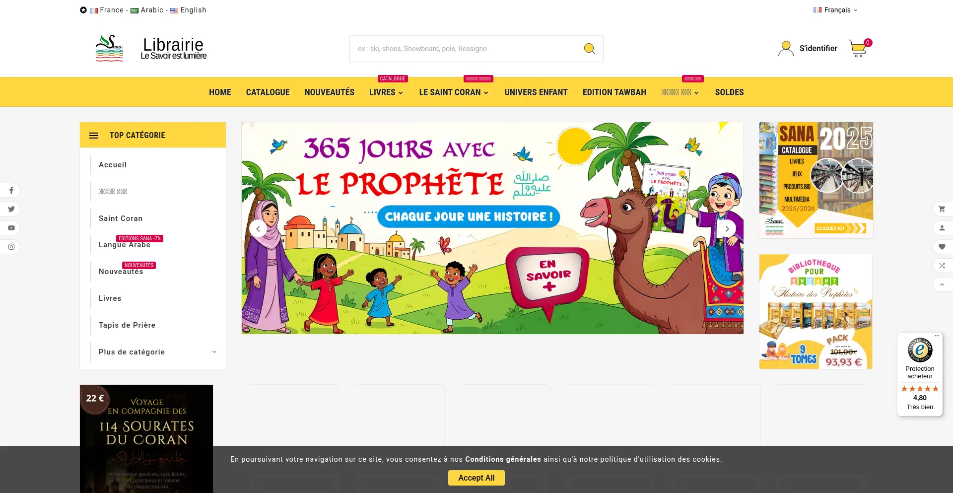 Librairie-sana.com