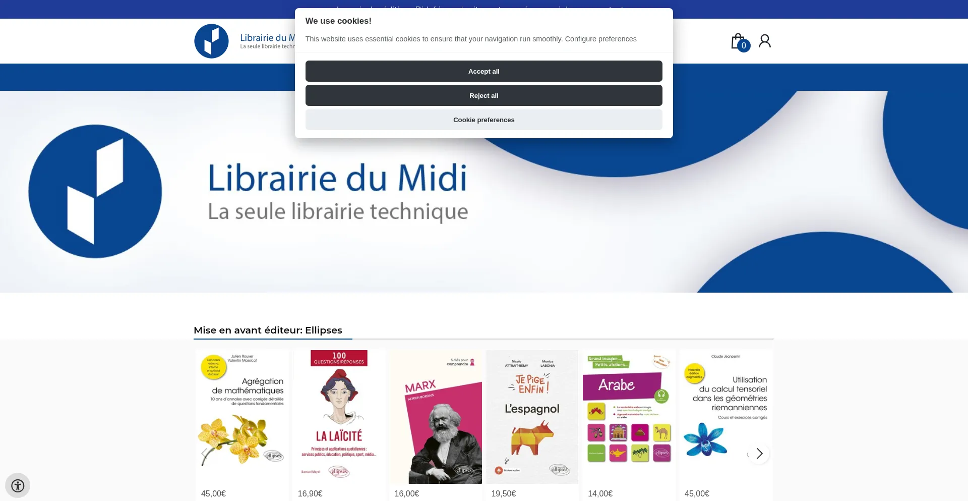 Librairiedumidi.be