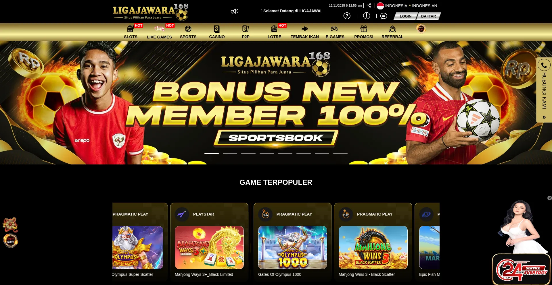 Ligajawara168jupiter.online
