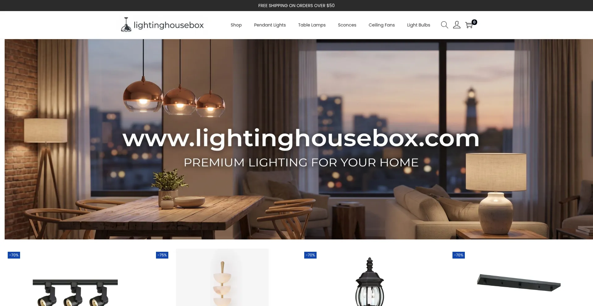 Lightinghousebox.com