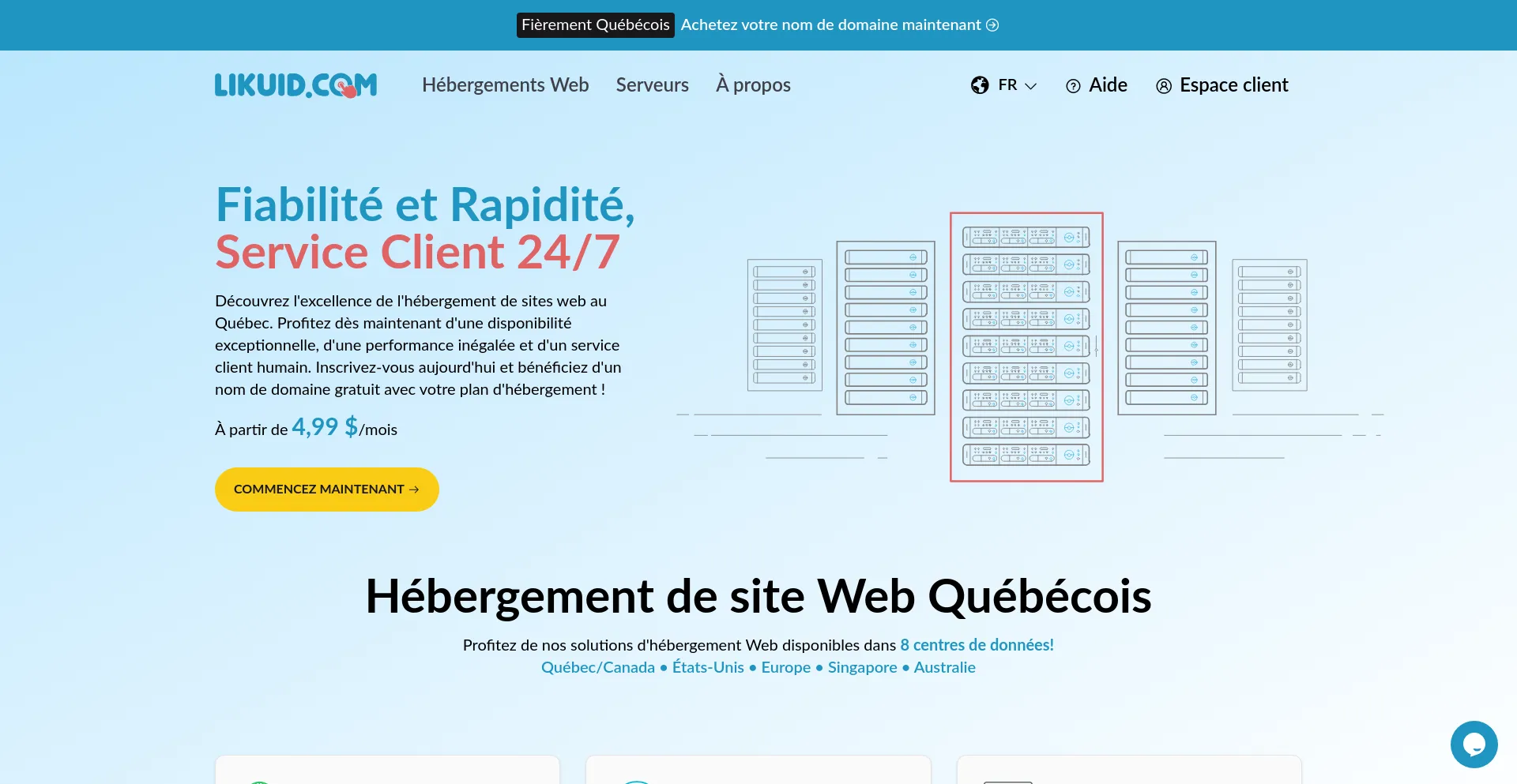 Website screenshot of Likuid.com