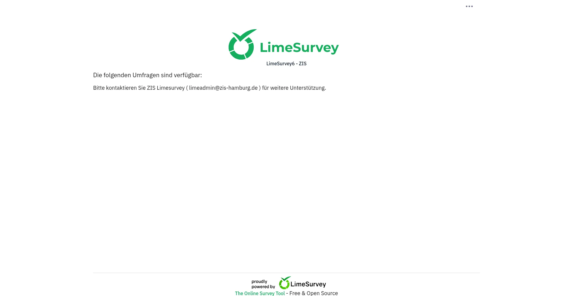 Website screenshot of Lime6.zis-hamburg.de