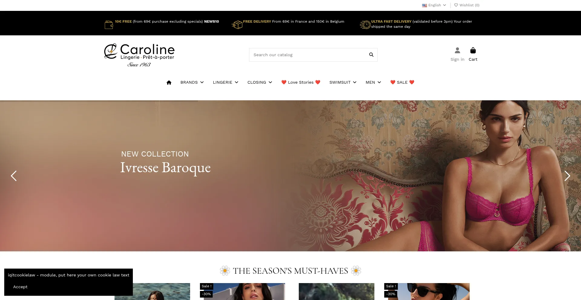 Lingerie-caroline.fr