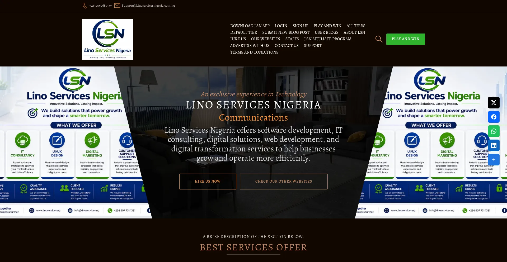 Linoservicesnigeria.com.ng