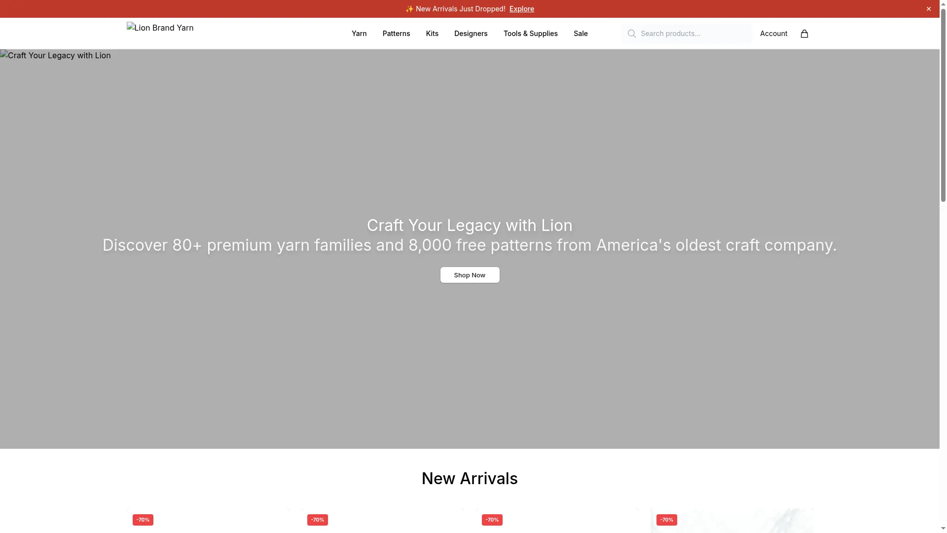 Lionbrandyarnshop.shop
