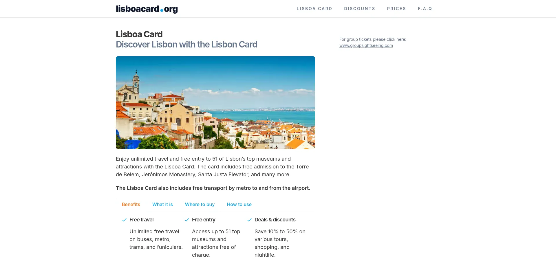 Lisboacard.org