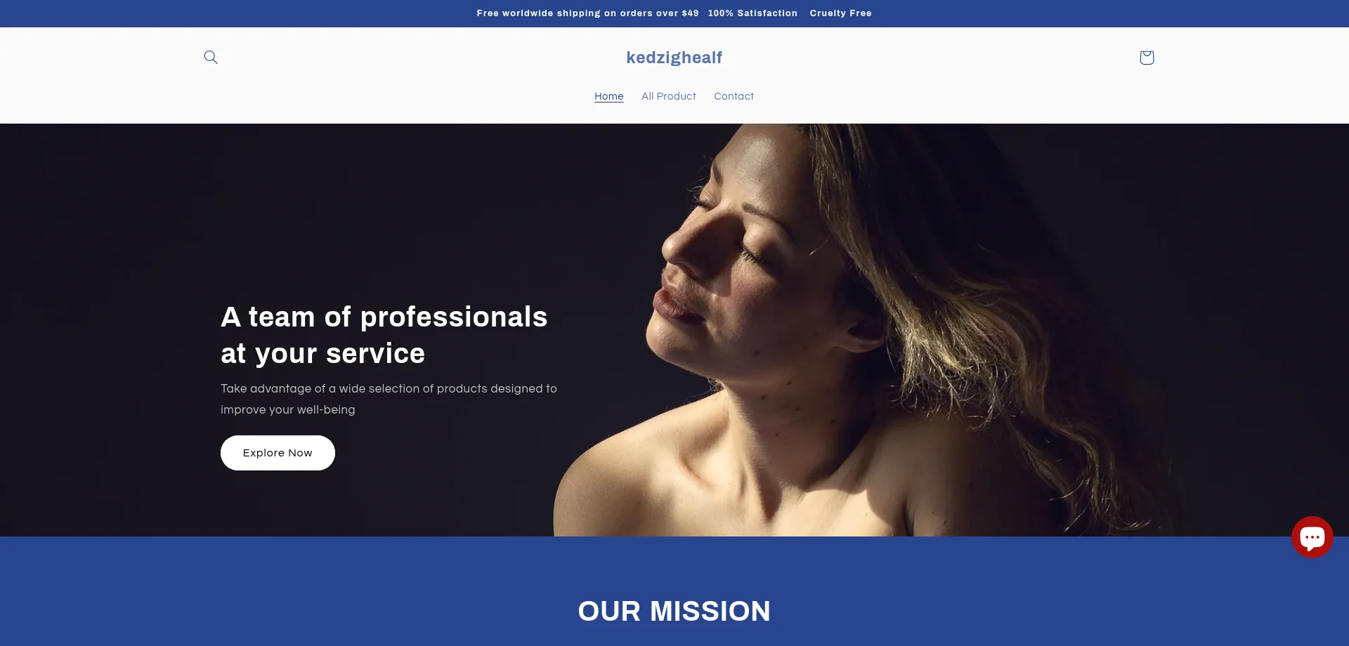 Website screenshot of Lislim.com