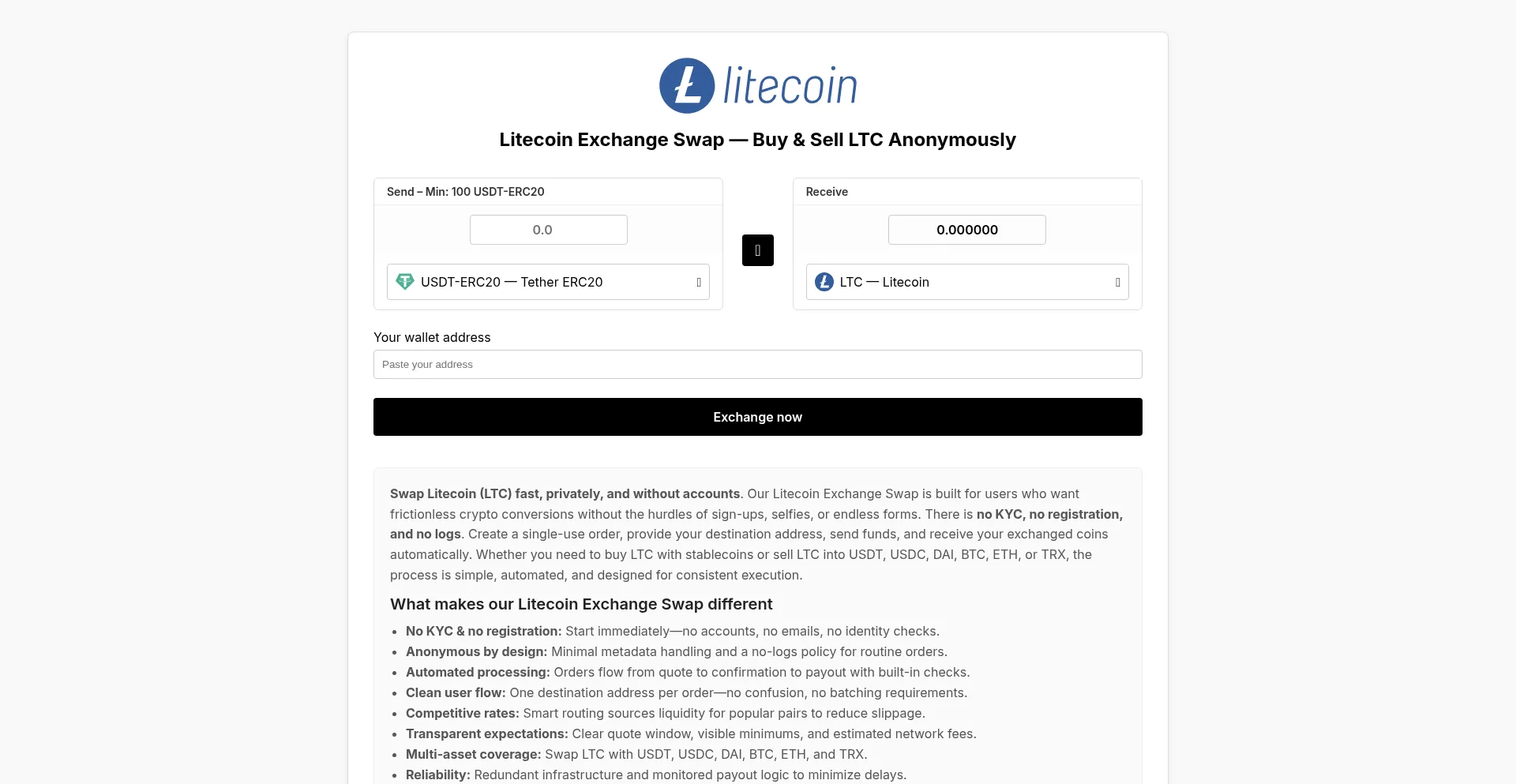 Litecoins.exchange