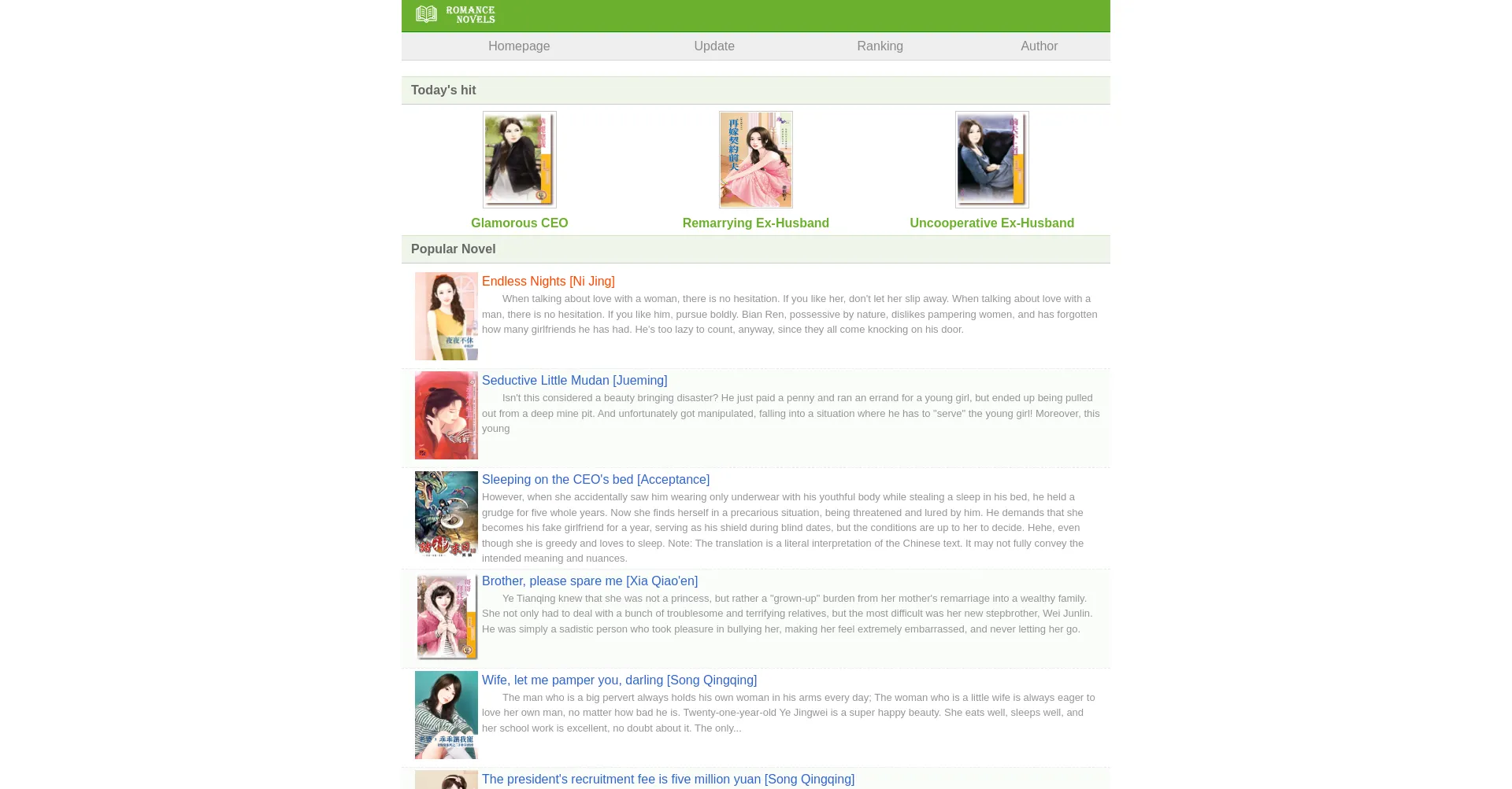 Website screenshot of Literoticatags.net