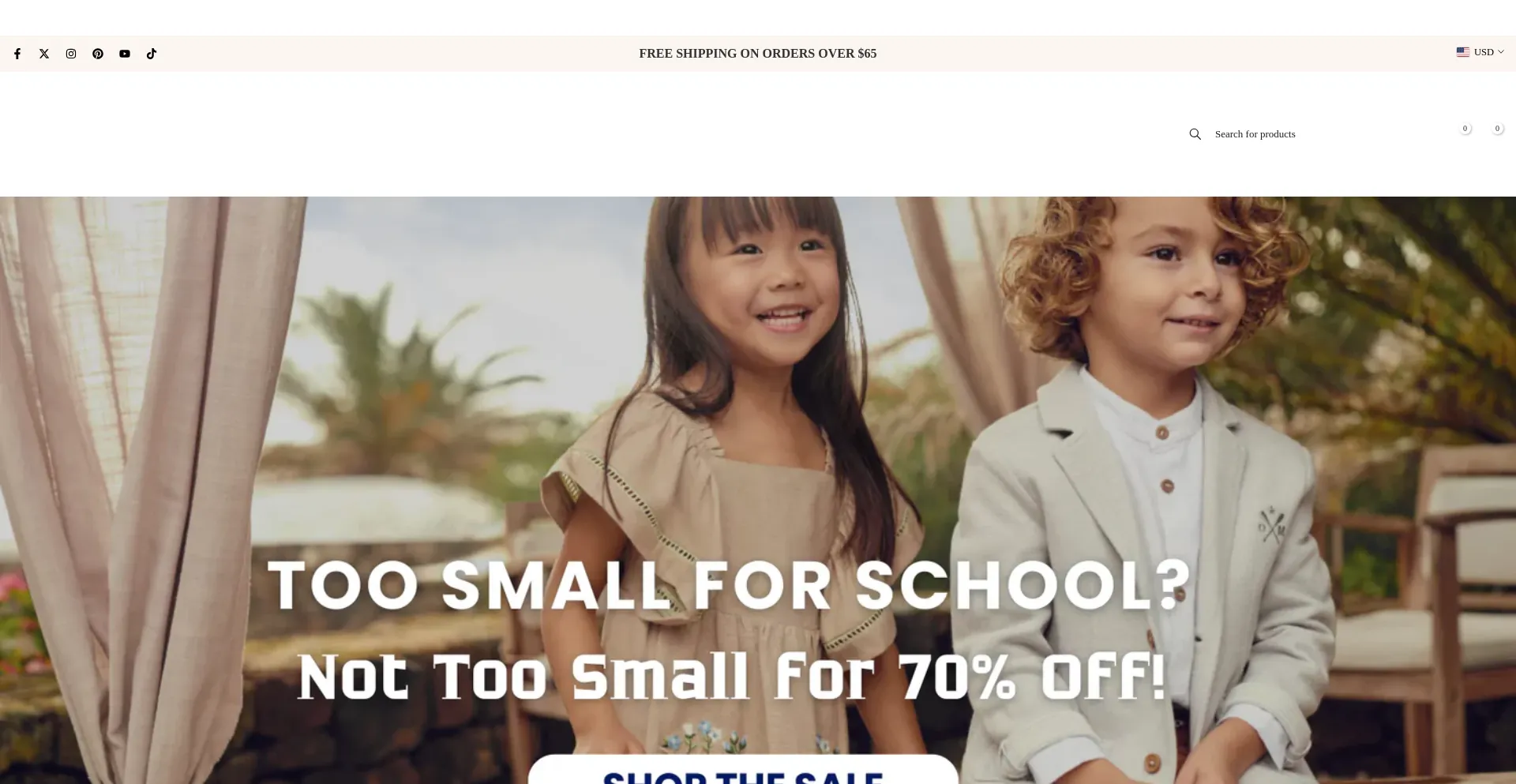 Website screenshot of Little-betty.com