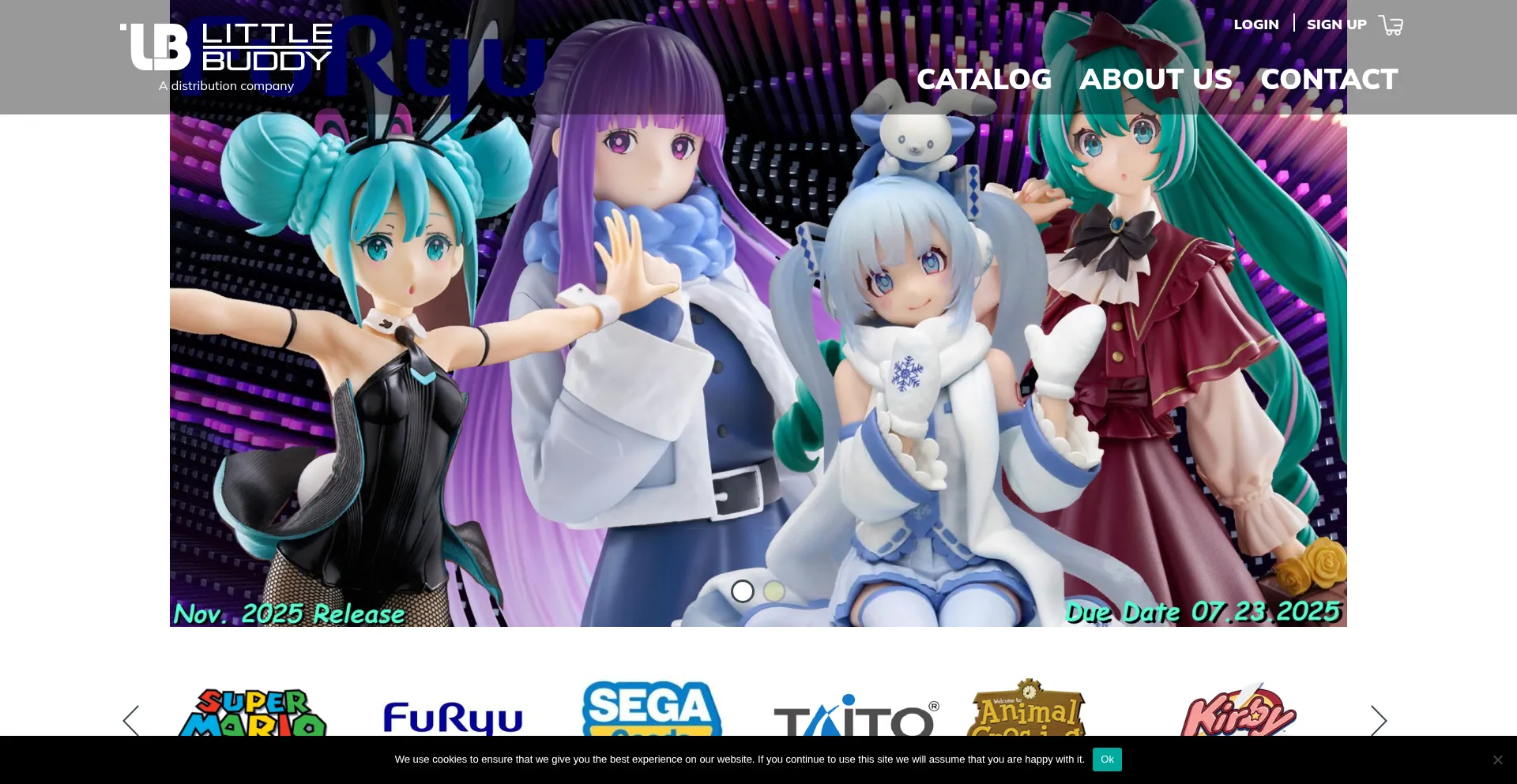 Website screenshot of Littlebuddytoys.com