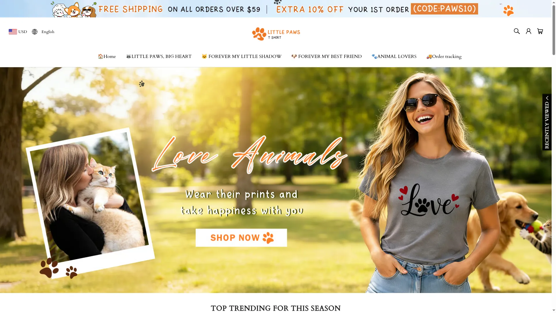 Littlepawstshirt.com