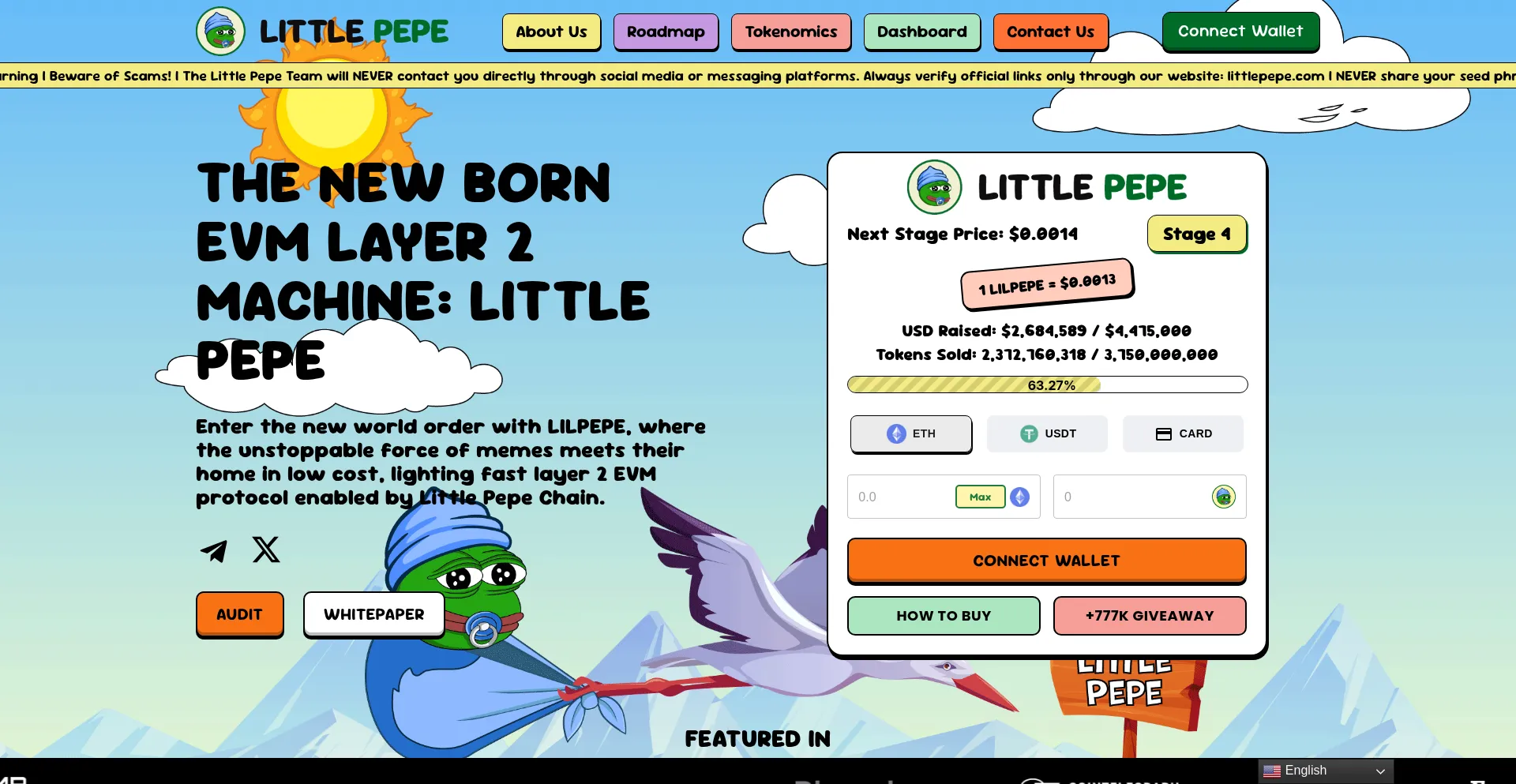 Website screenshot of Littlepepe.com