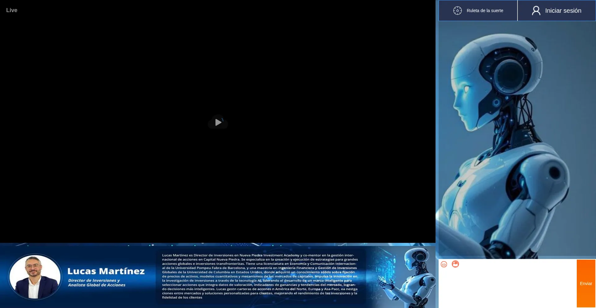 Website screenshot of Live.streaminges.com