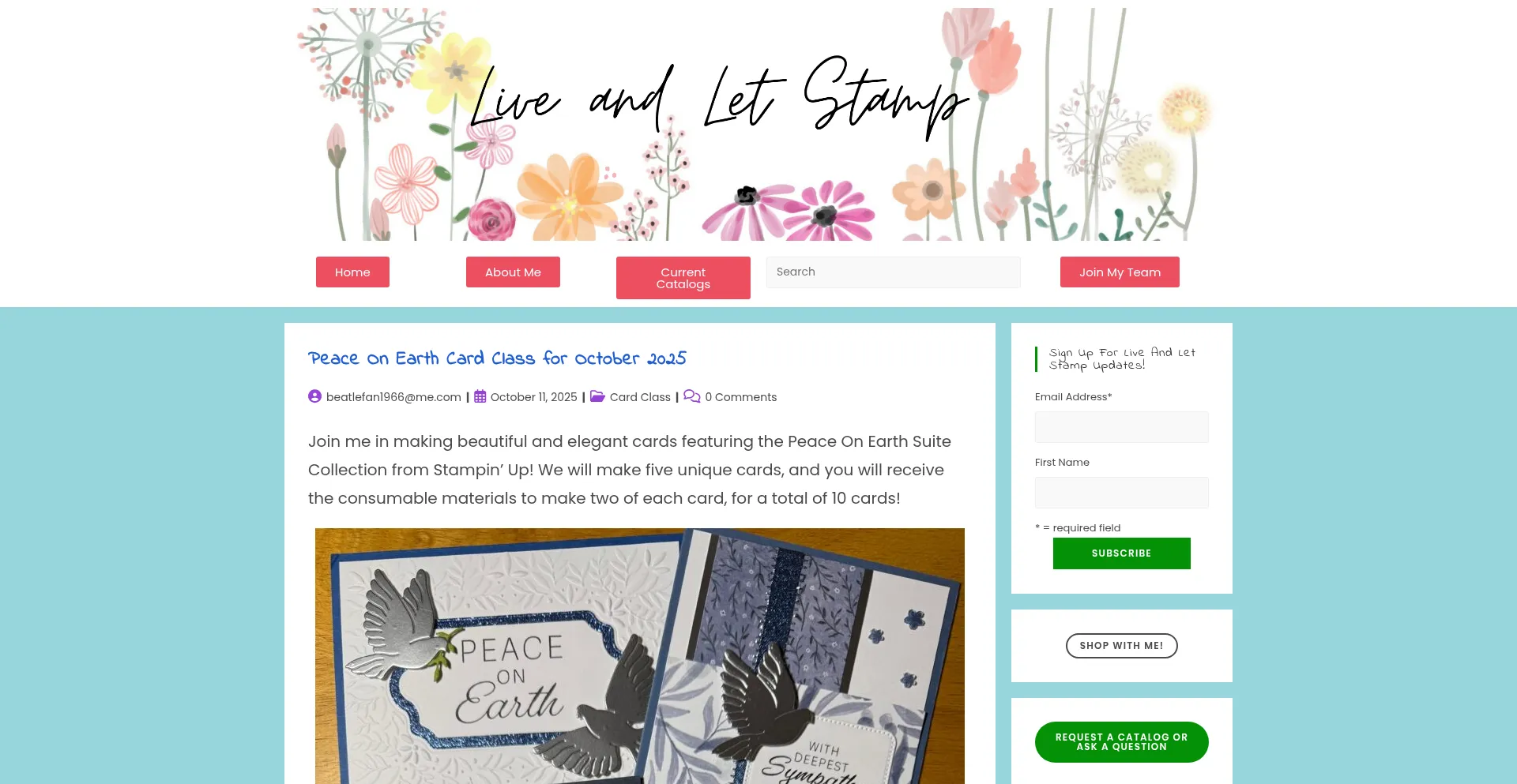 Liveandletstamp.com